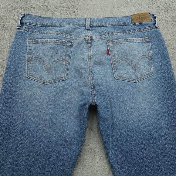 Levi's Blue Boot Cut Women Jeans - Picture 14 of 16